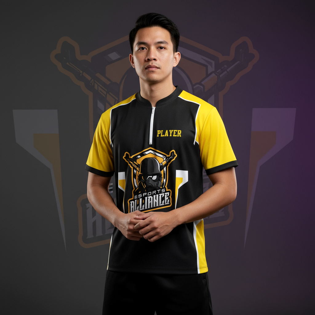 Alliance Esports Chinese Collar Tee