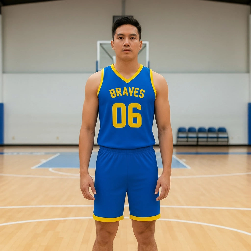 Braves Basketball Jersey Set