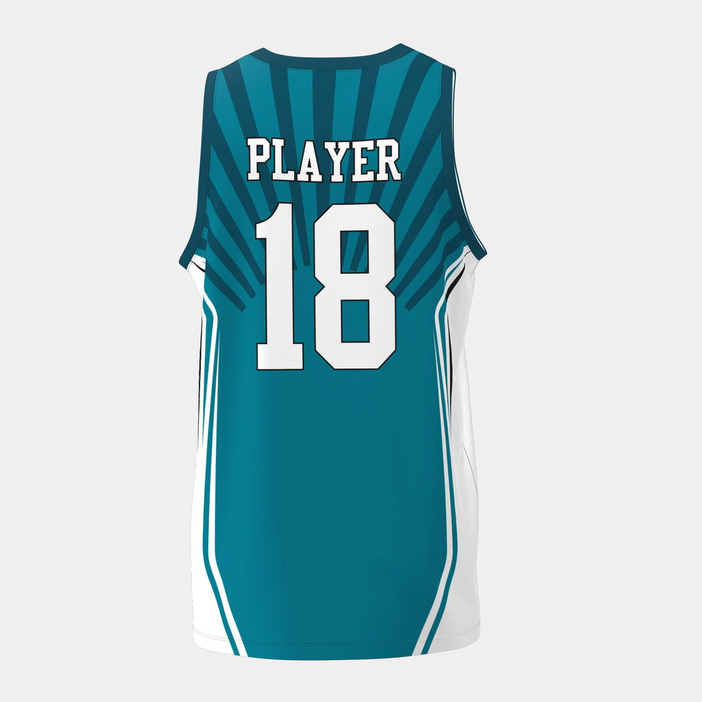 Pacers Basketball Jersey by Kit Designer Pro