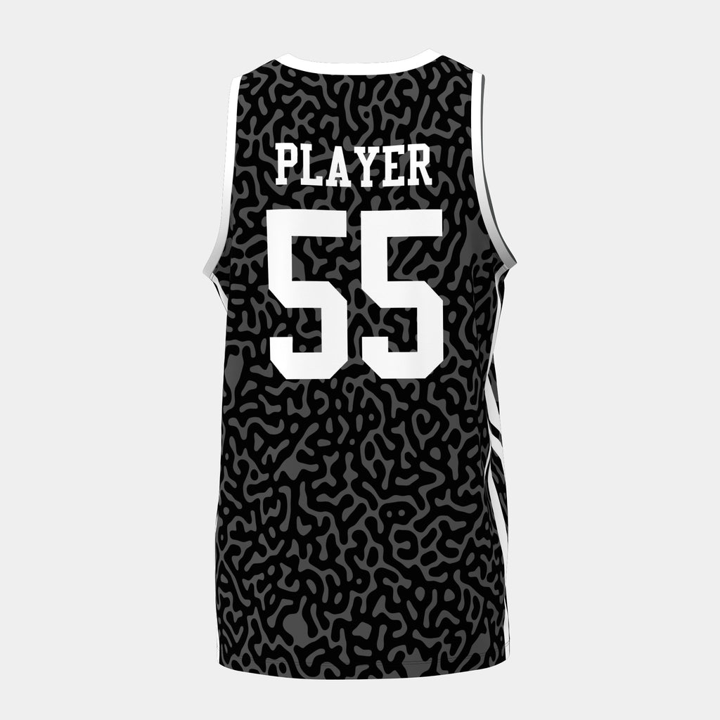 Panthers Basketball Jersey by Kit Designer Pro