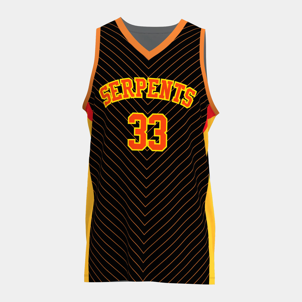 Serpents Basketball Jersey by Kit Designer Pro