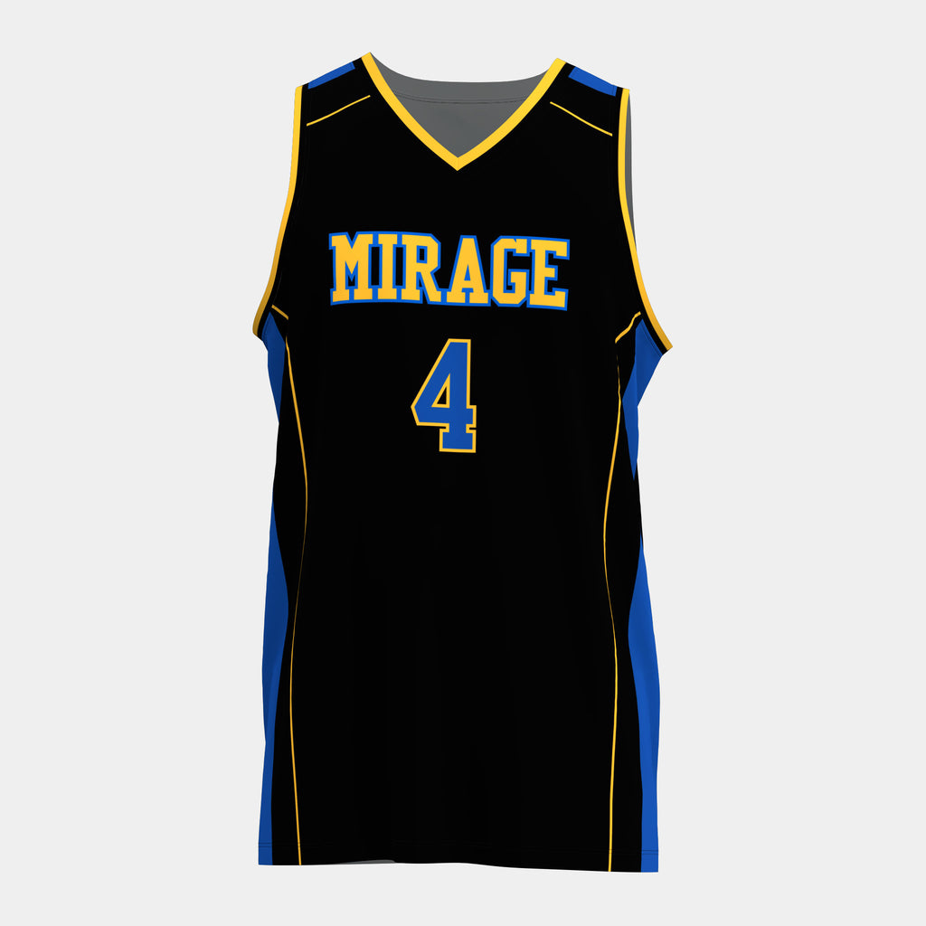 Mirage Basketball Jersey by Kit Designer Pro