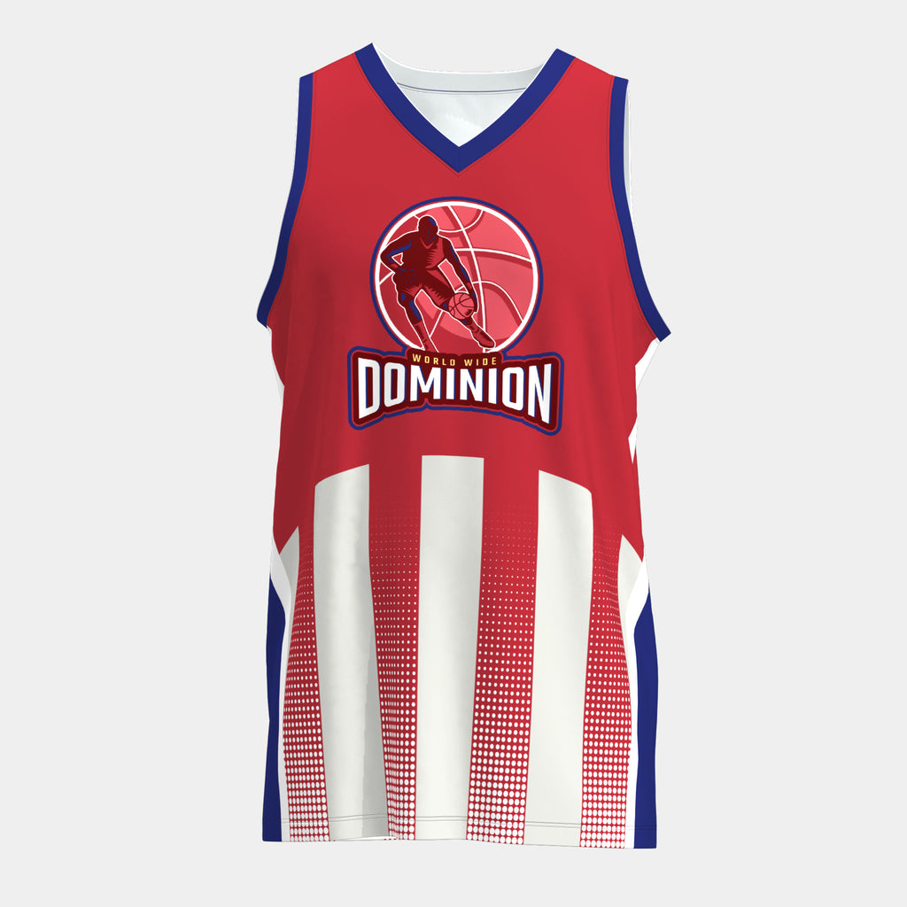 Dominion Customized Basketball Jersey by Kit Designer Pro