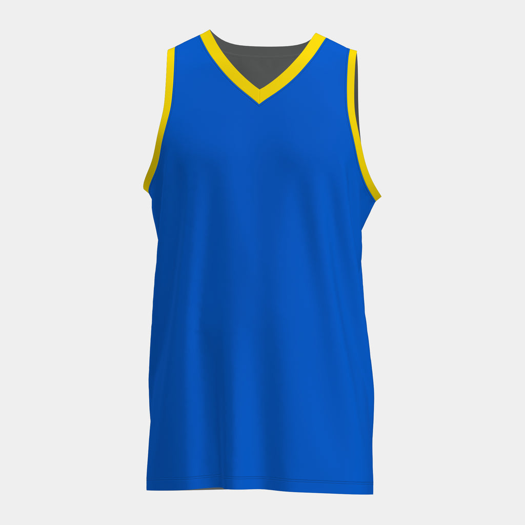 Men's Basketball Jersey Top: V-neck by Kit Designer Pro