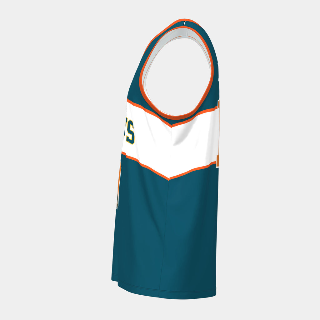 Outlaws Basketball Jersey by Kit Designer Pro