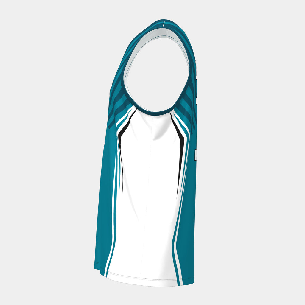 Pacers Basketball Jersey by Kit Designer Pro
