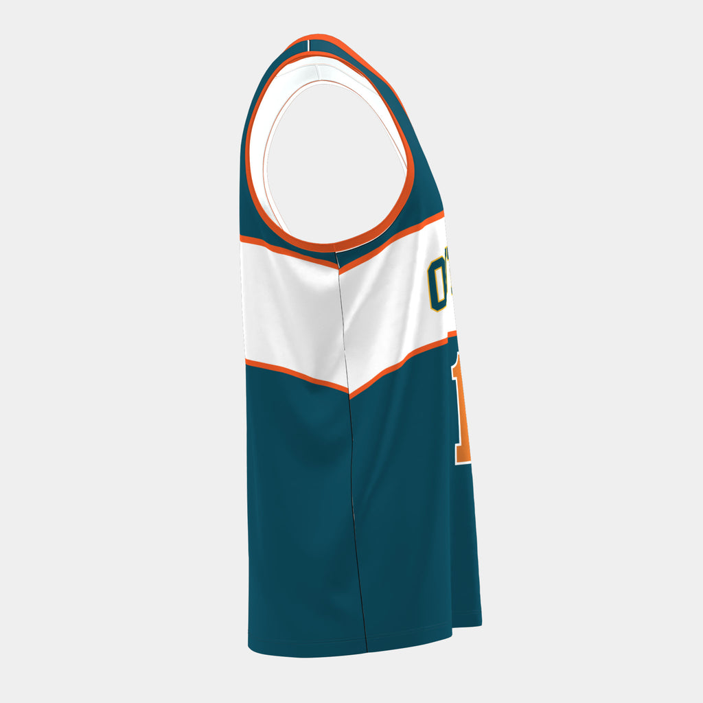 Outlaws Basketball Jersey by Kit Designer Pro