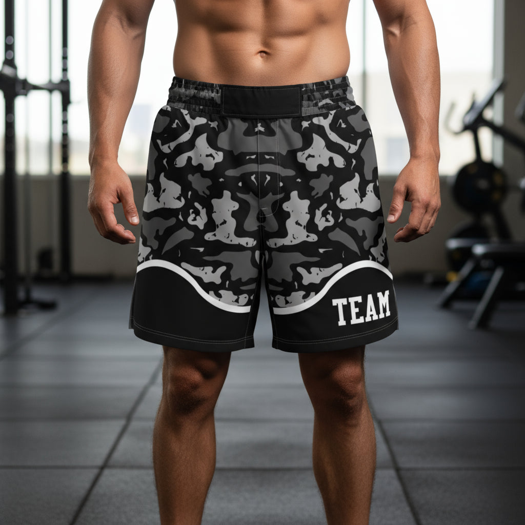 Black Hanuman Grappling Shorts