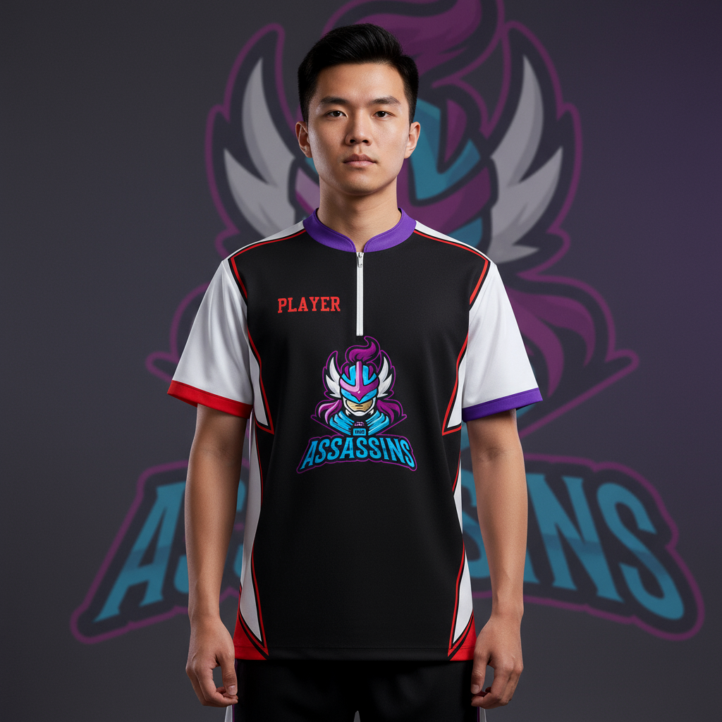 Blind Assassins Chinese Collar Tee