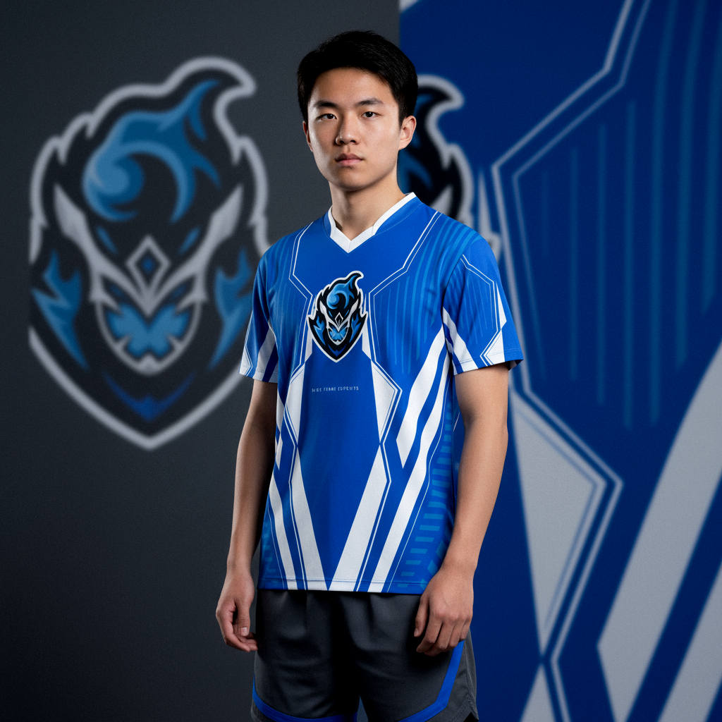 Blue Flame E-sports Jersey