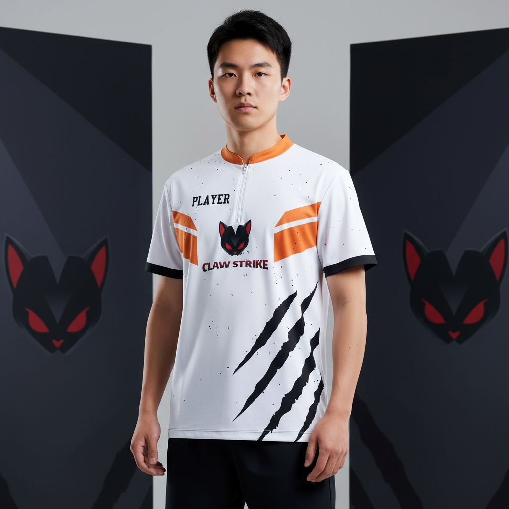 Claw Strike Chinese Collar Tee
