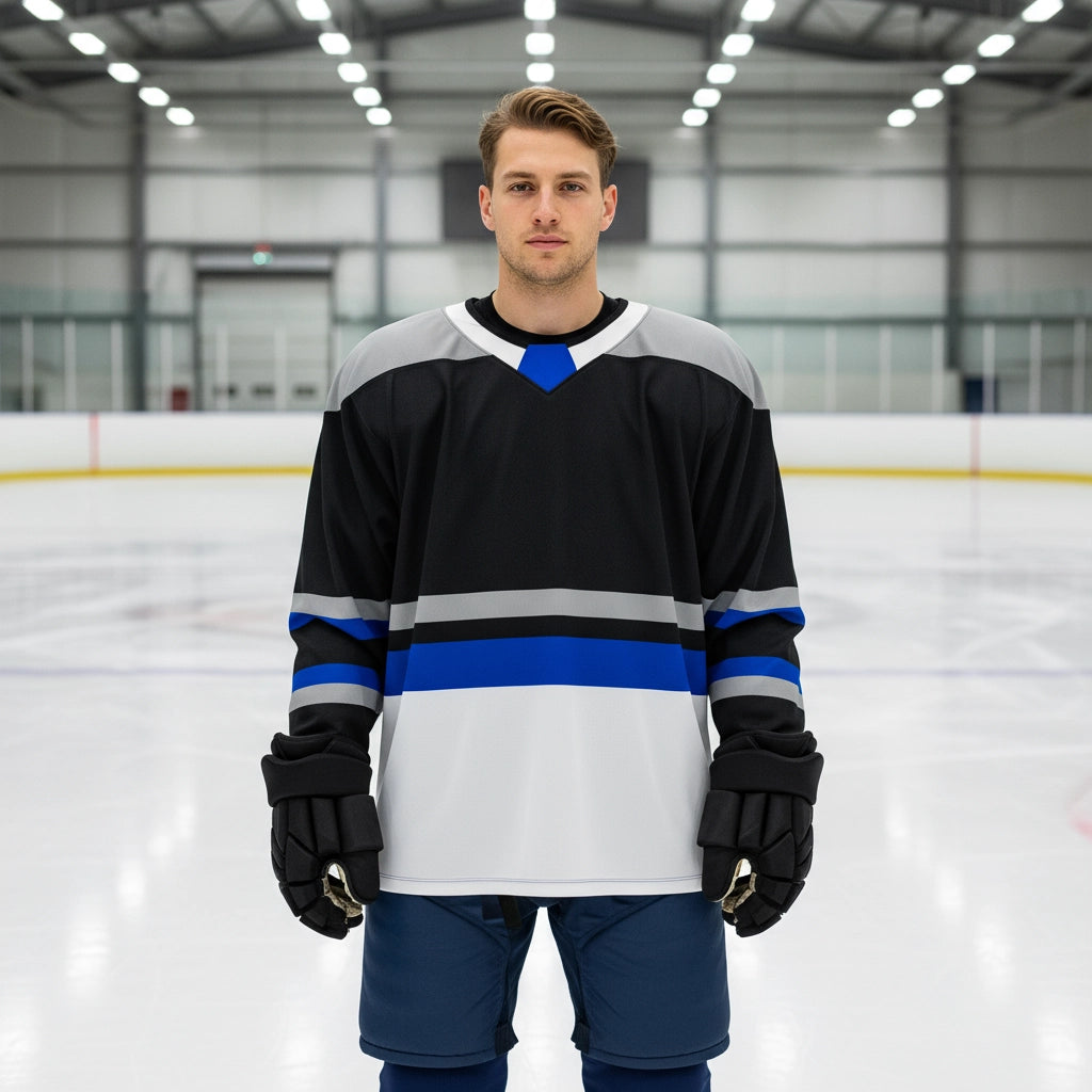 Cobalt Crown Ice Hockey Jersey