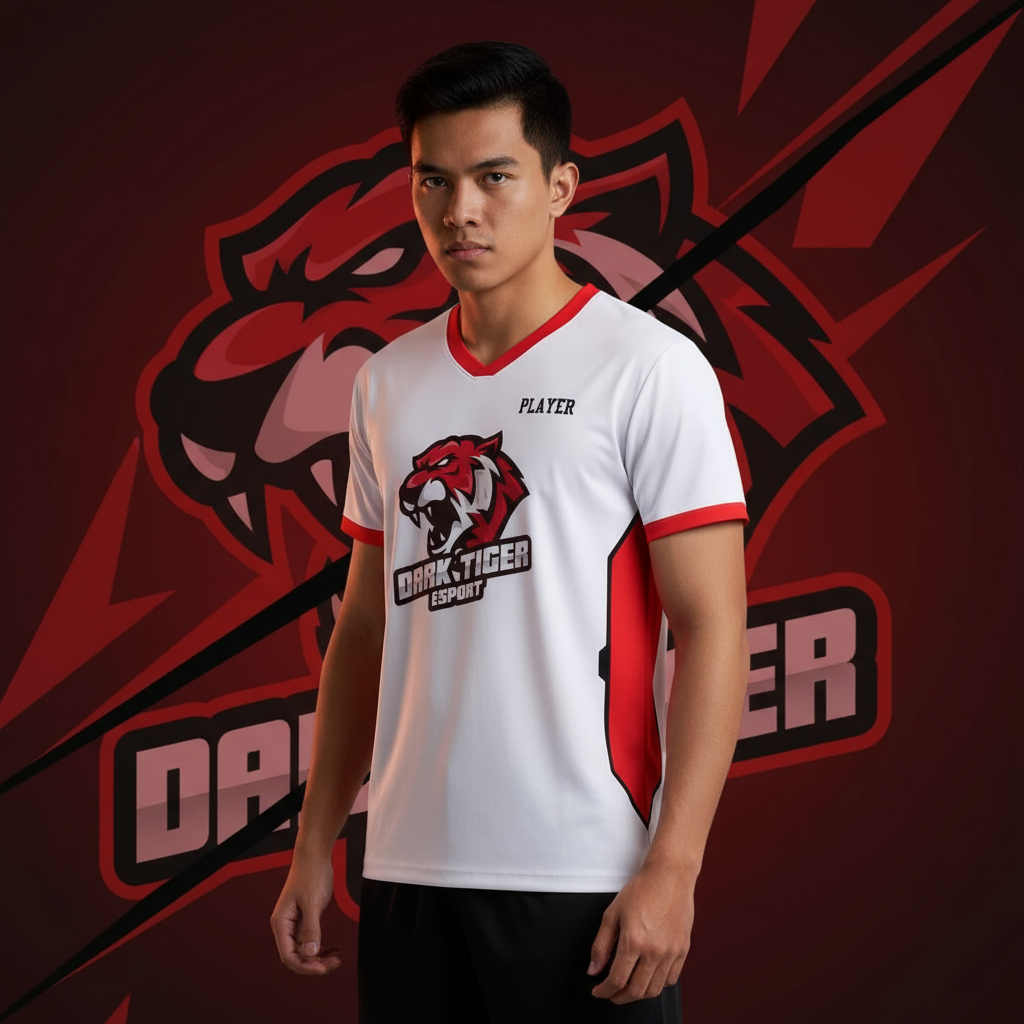 Dark Tiger Esports Overlap V-neck