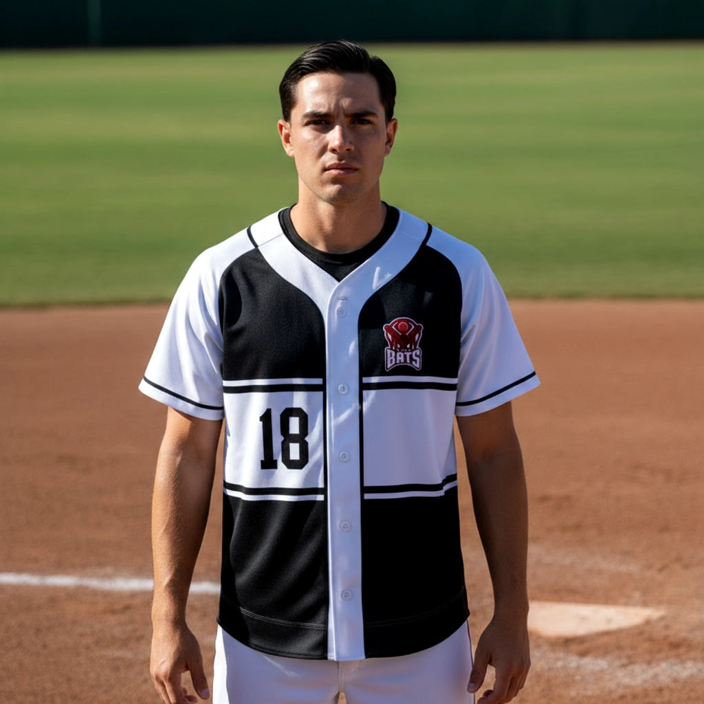 Dominate Baseball Jersey with Piping