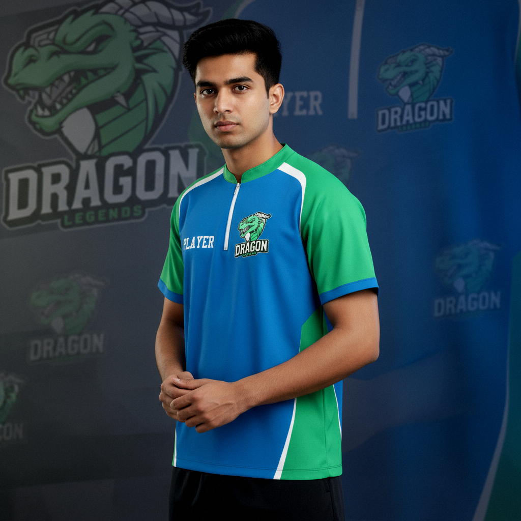 Dragon Esports Chinese Collar Tee