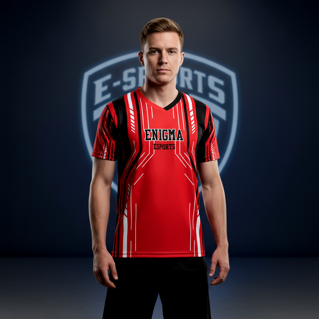 Enigma Esports Overlap V-neck