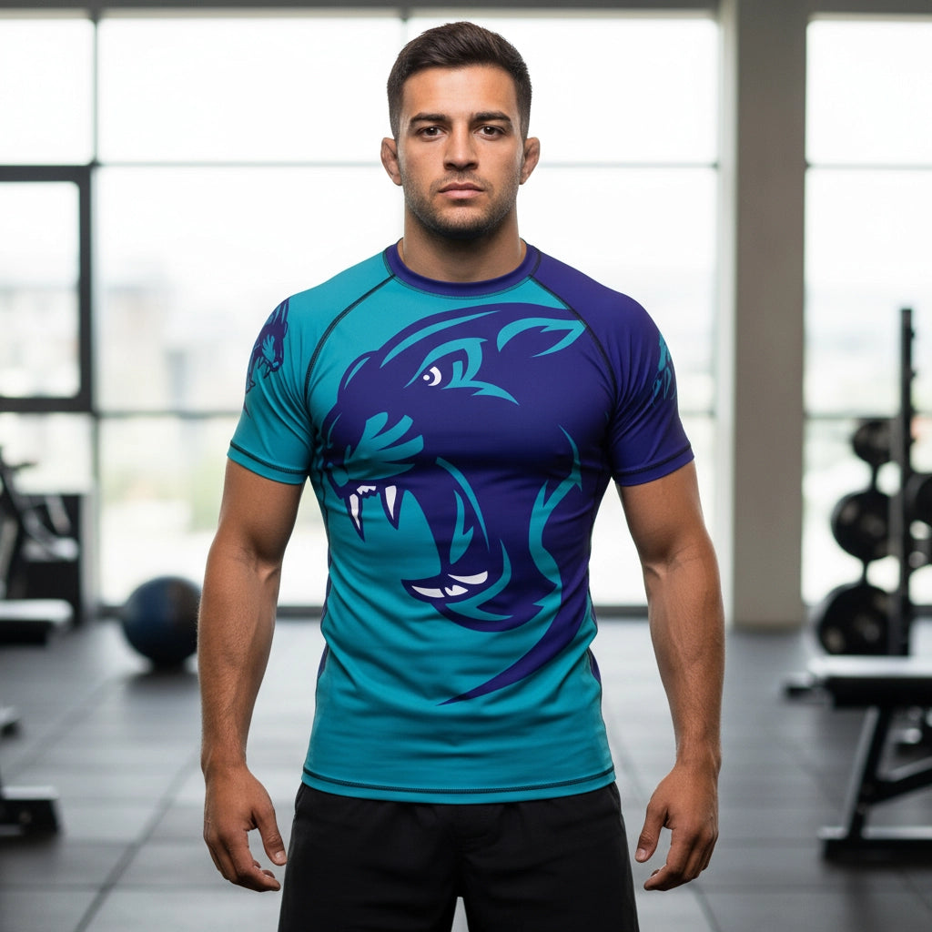 Fighter Rash Guard Short Sleeve