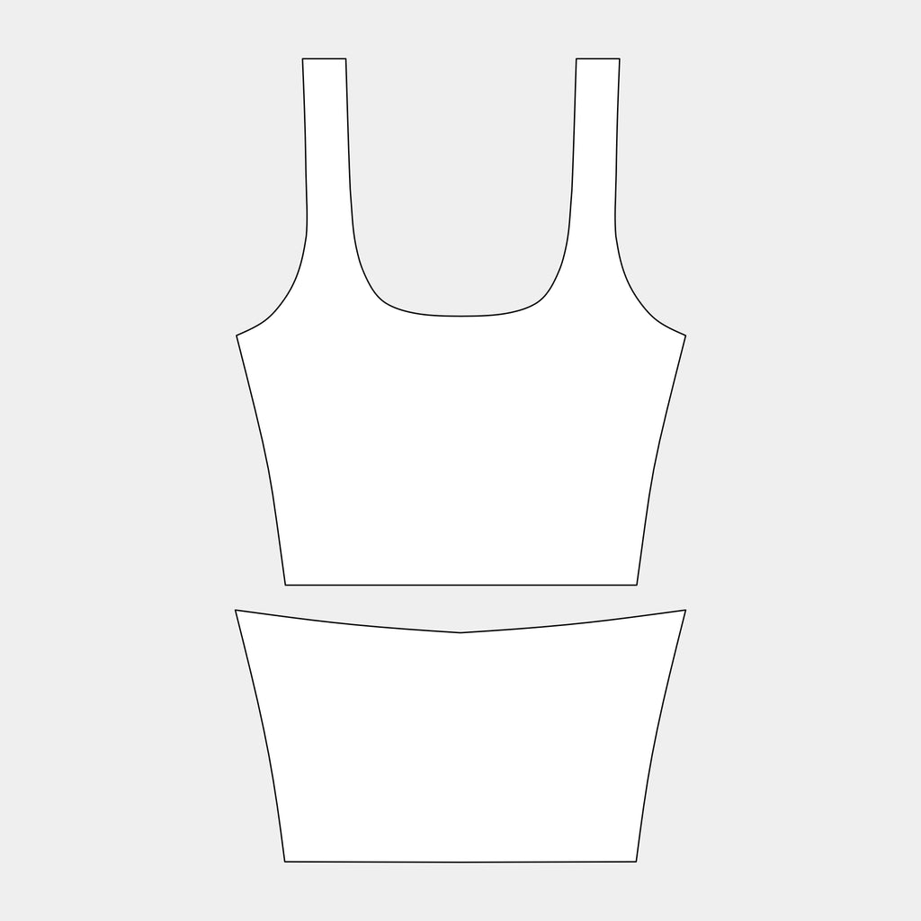 Women's Halter Top - Cropped (BCGG-06) by Kit Designer Pro