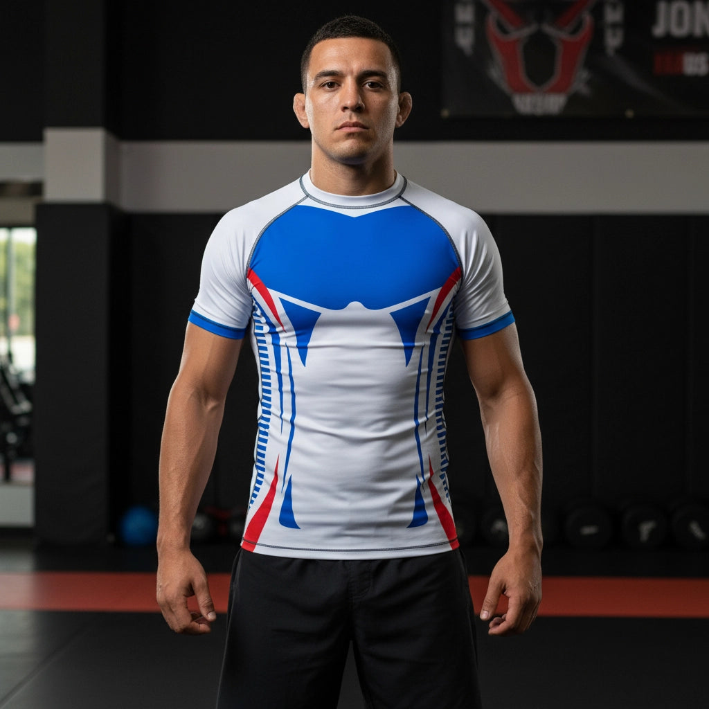 Holo Armor Rash Guard Short Sleeve