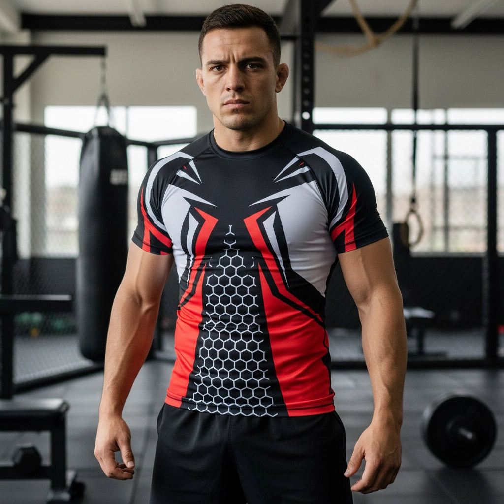 Hyper Nexus Rash Guard Short Sleeve