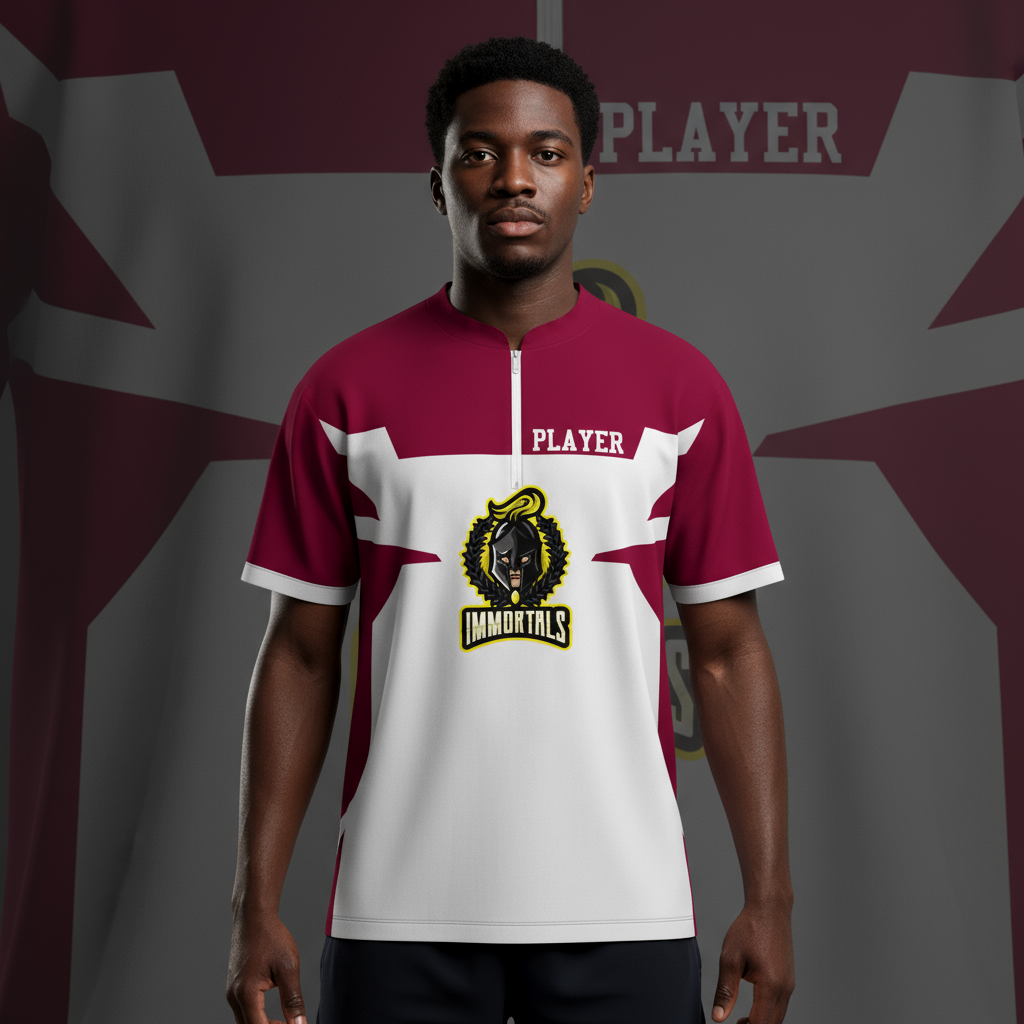 Immortals Chinese Collar Tee