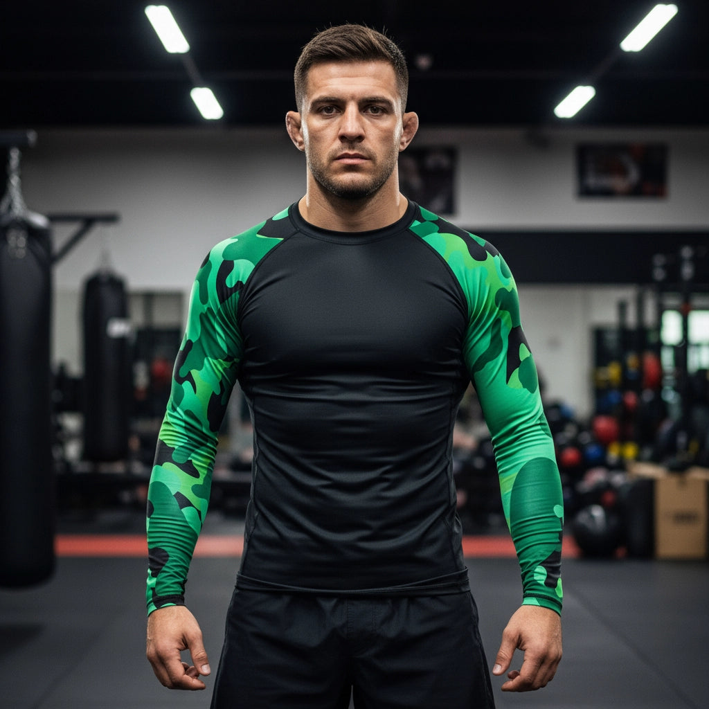Jungle Fade Rash Guard