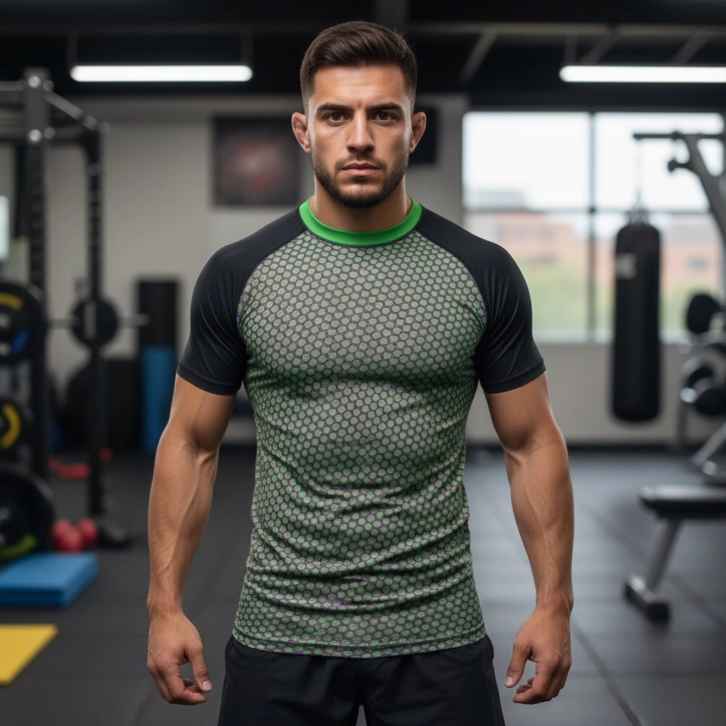 MMA Rash Guard Short Sleeve