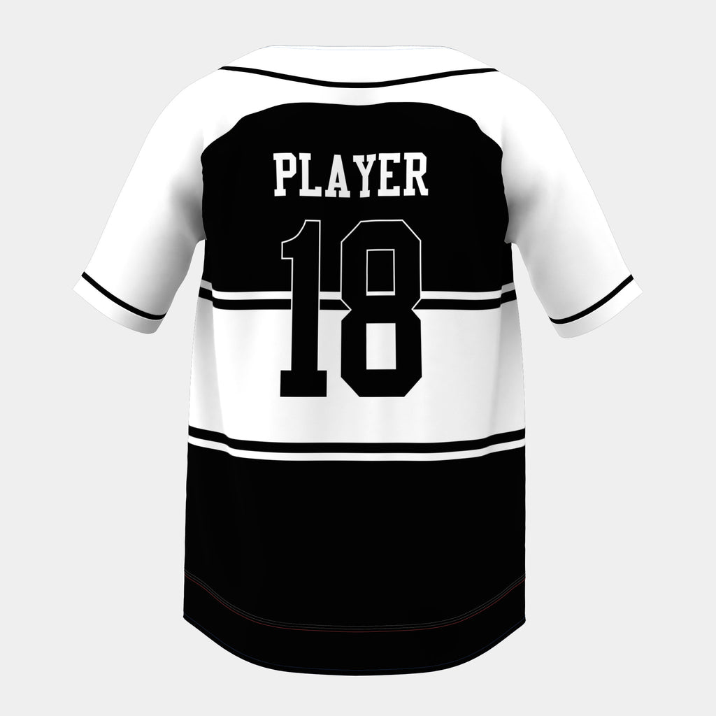 Dominate Baseball Jersey with Piping by Kit Designer Pro