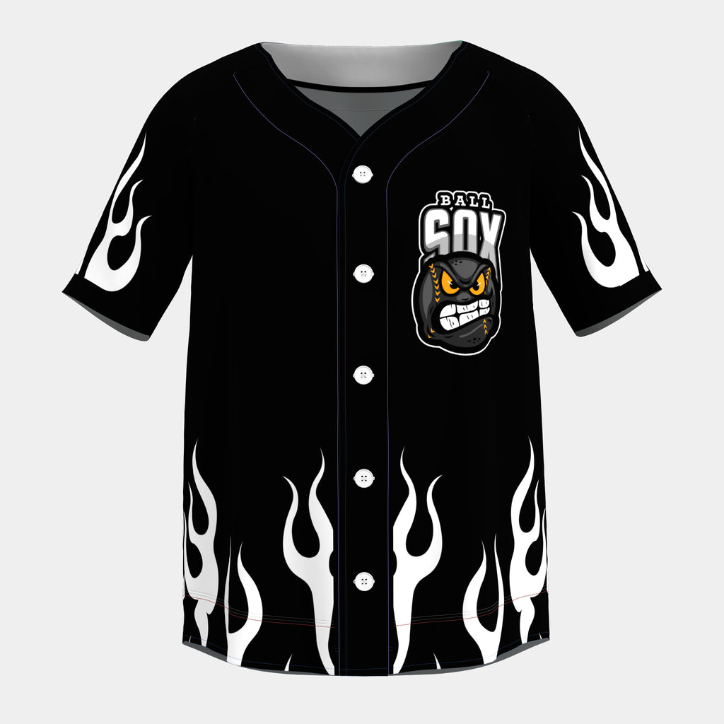 Sox Baseball Jersey with Piping by Kit Designer Pro