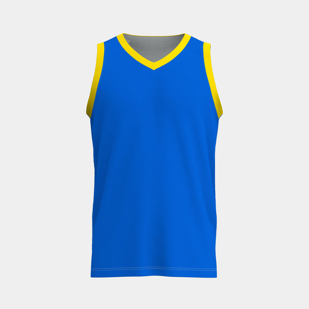 Men's Basketball Jersey - NBA Cut - V-Neck by Kit Designer Pro