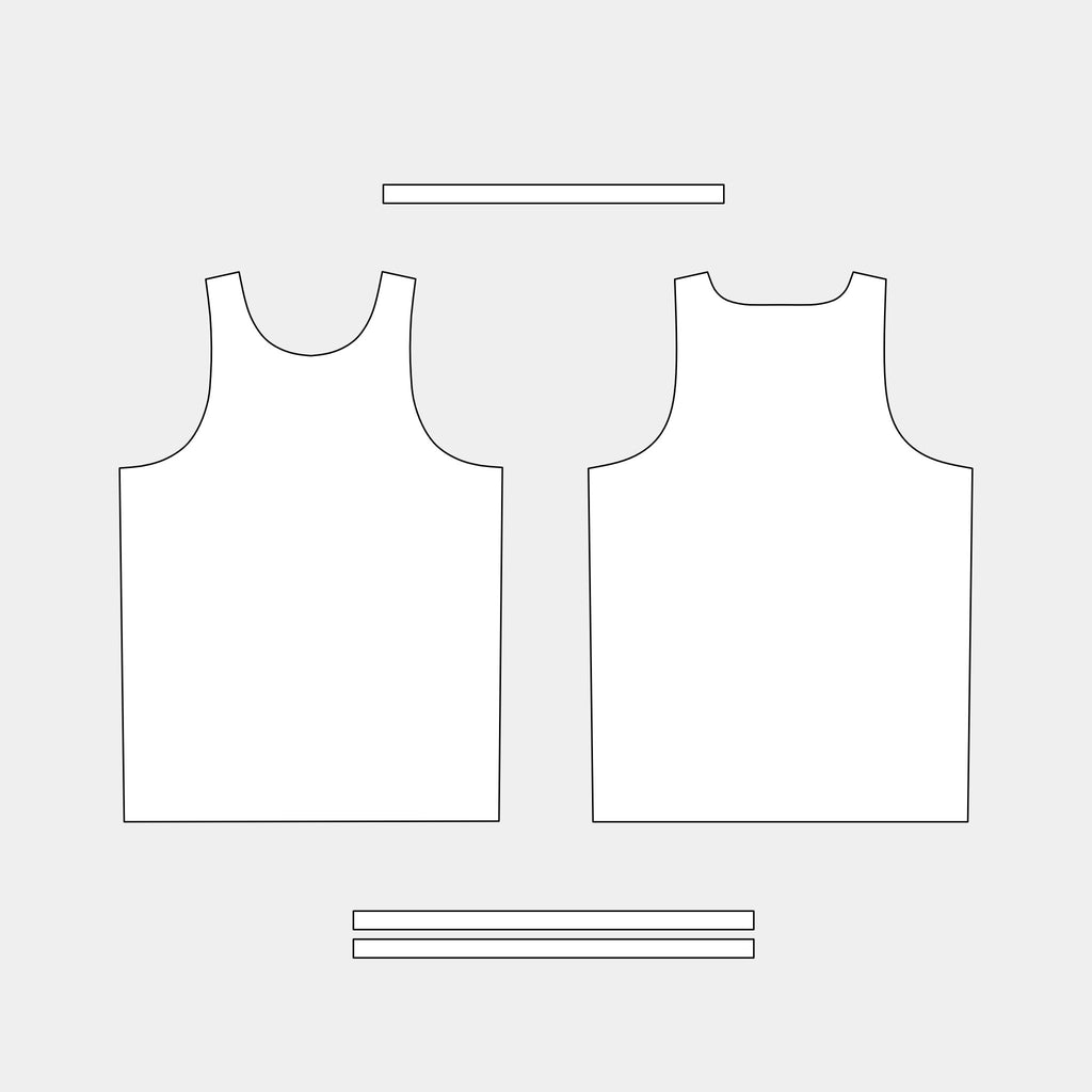 Men's Basketball Jersey - Round Neck Pattern (TC255-MBSRK) by Kit Designer Pro