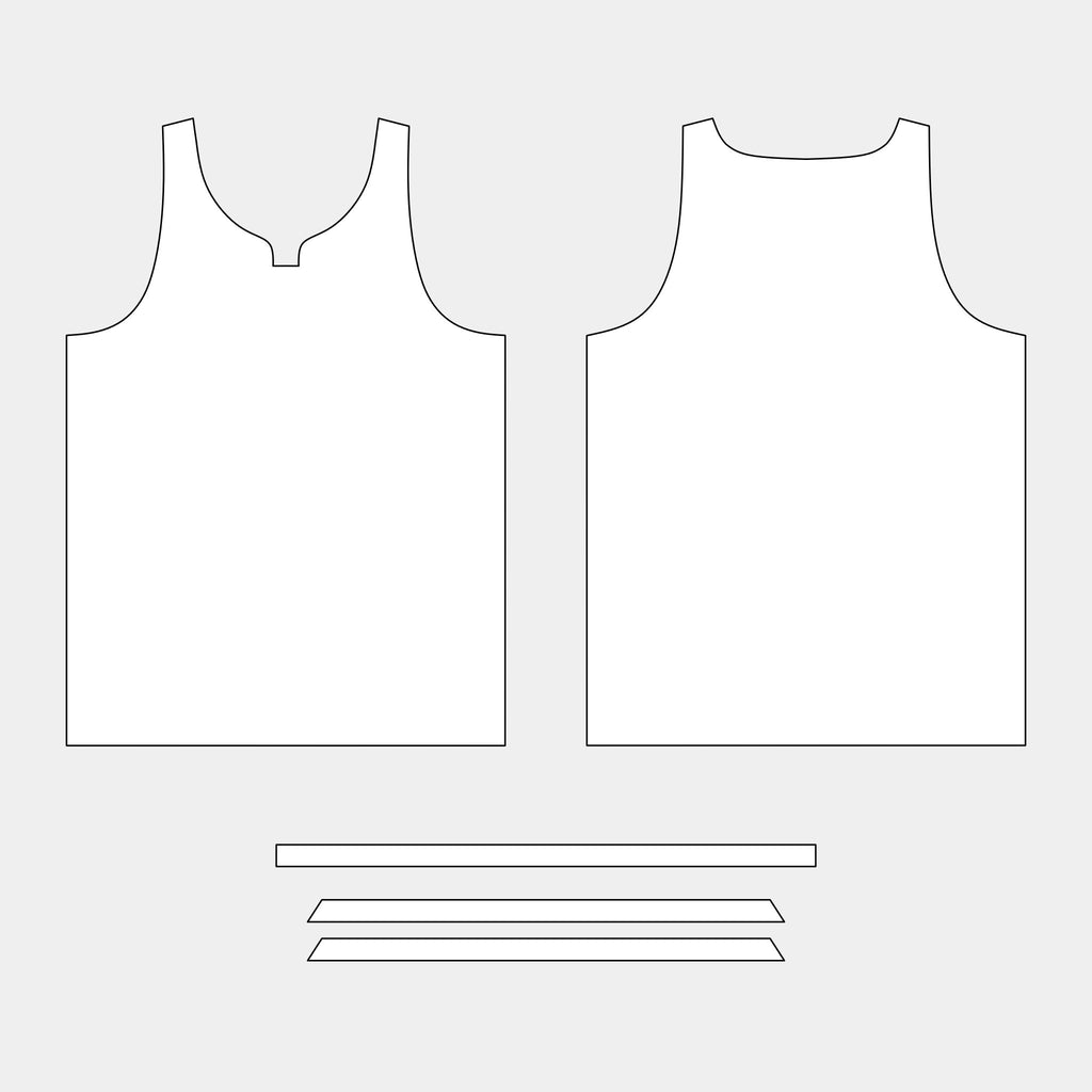 Men's Basketball Jersey - Y-neck Pattern (TC59-MBS) by Kit Designer Pro