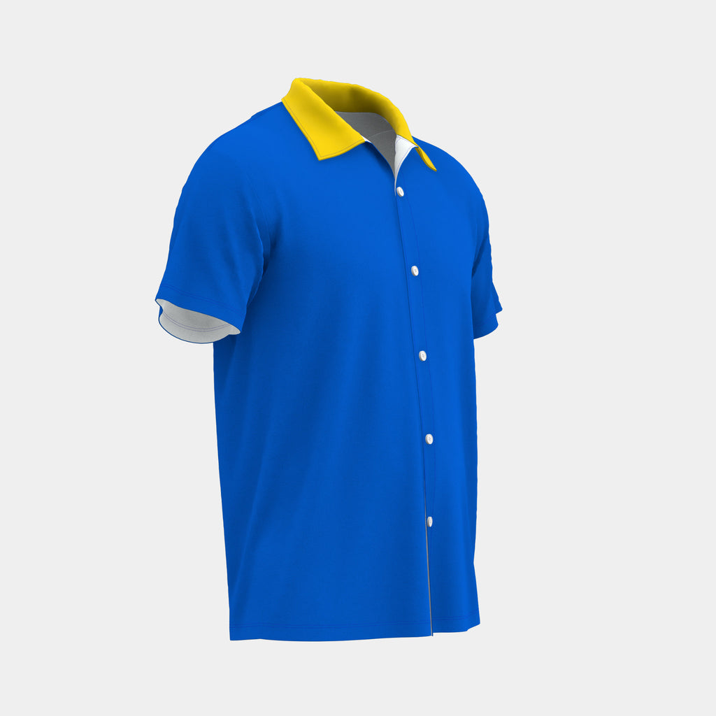 Men's Button Up Shirt (Asian Size) by Kit Designer Pro