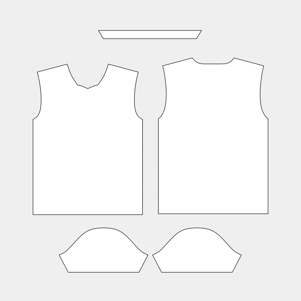 Men's Flat V-Neck Jersey - Asian Size (CH019-FVN) by Kit Designer Pro