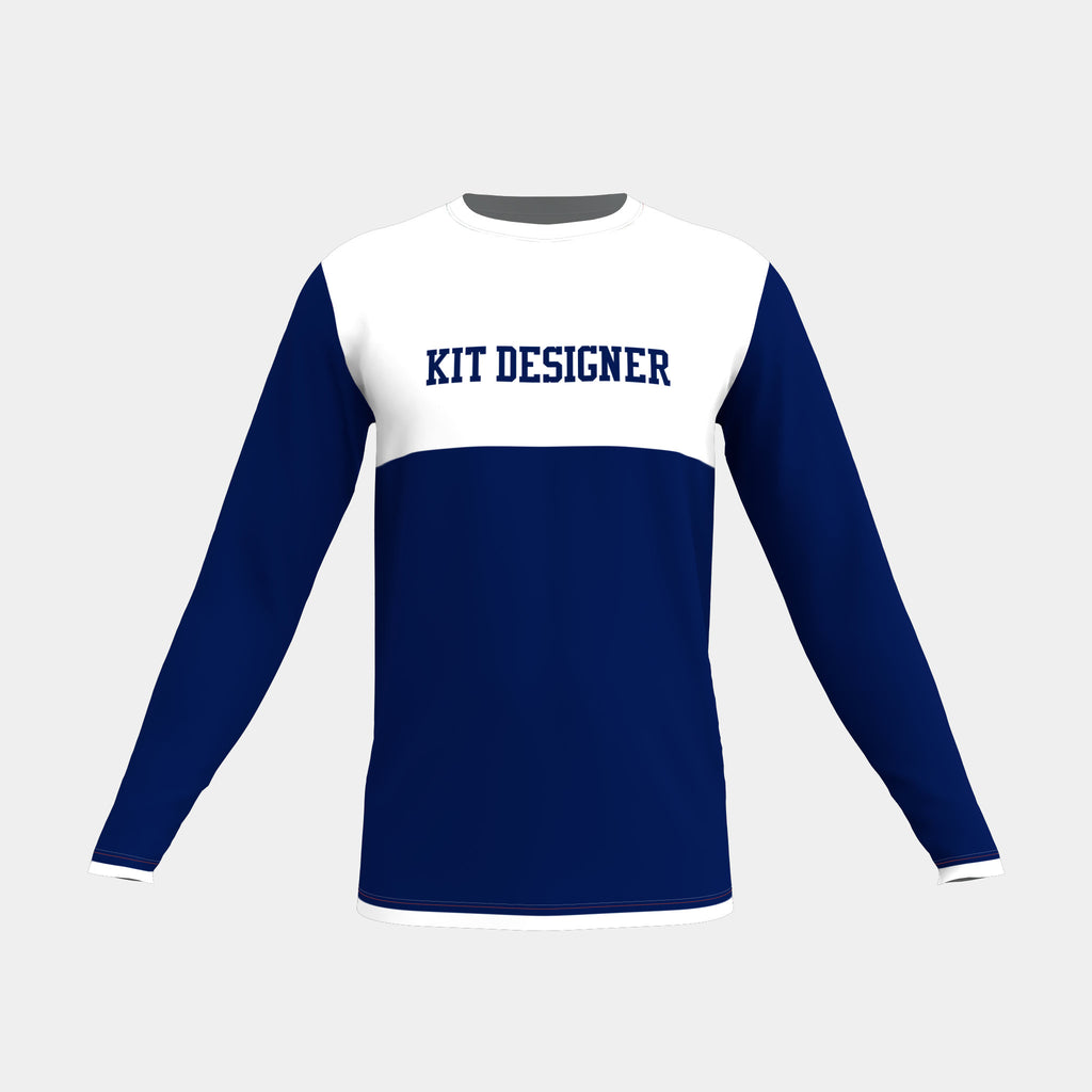 Design 7 Men's Long Sleeve Shirt by Kit Designer Pro