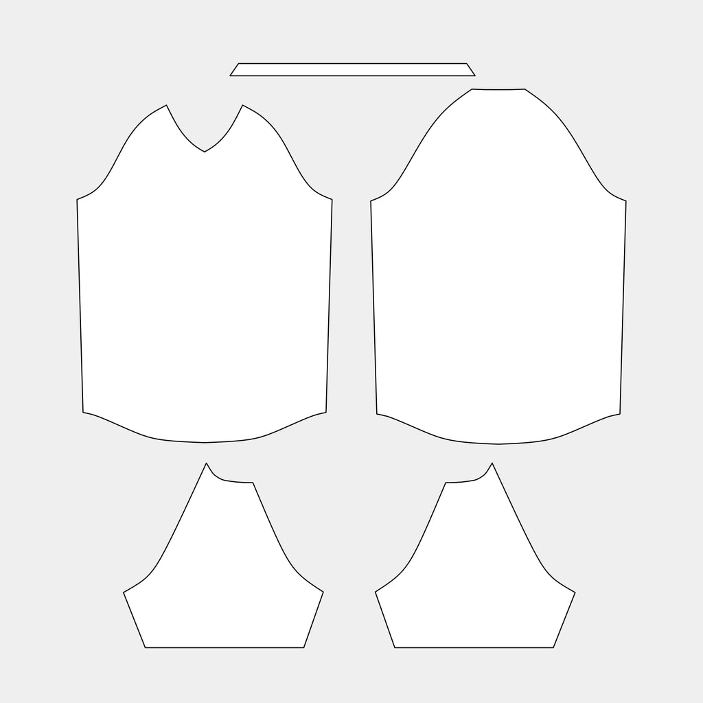 Men's Motocross Jersey - Short Sleeves Pattern (TC406-MVSSR) by Kit Designer Pro
