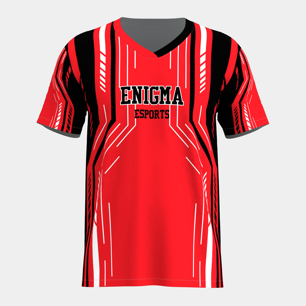 Enigma Esports Overlap V-neck by Kit Designer Pro
