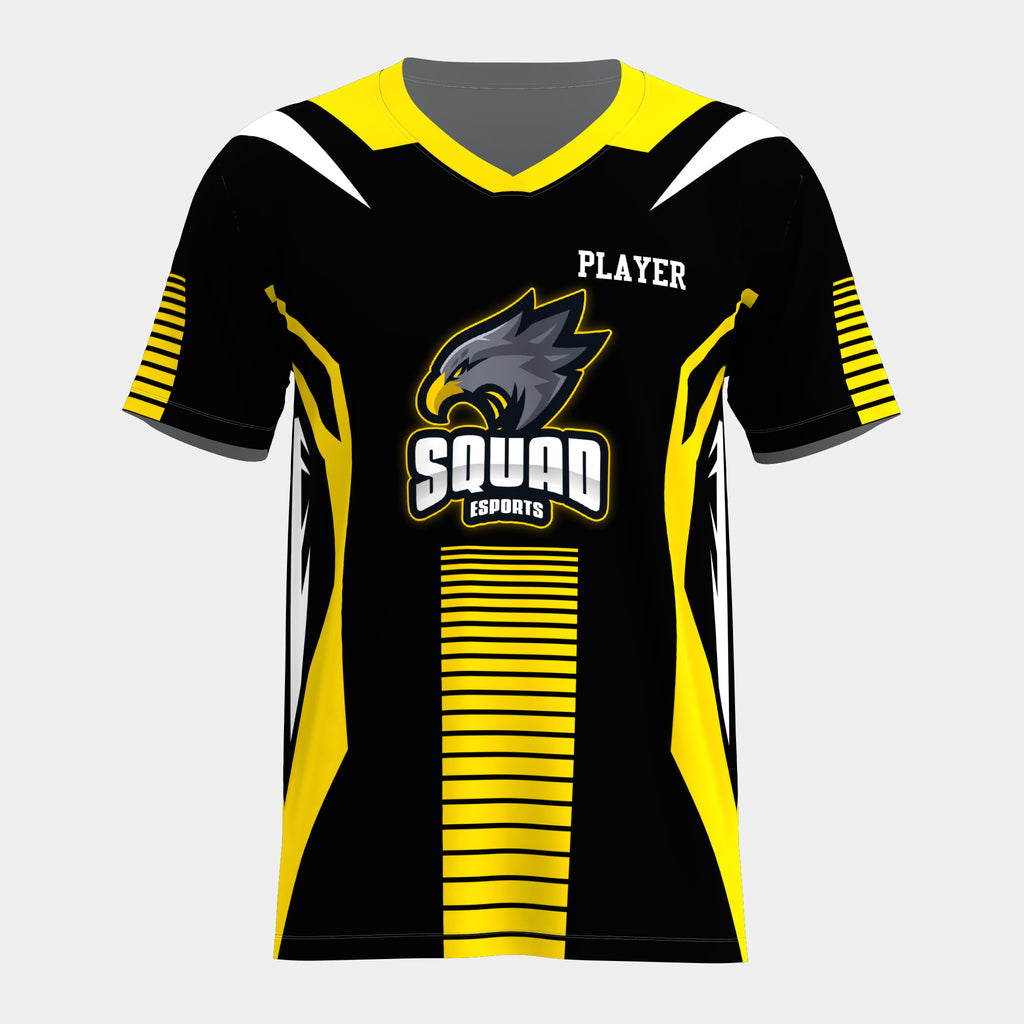 Squad Esports Overlap V-neck by Kit Designer Pro