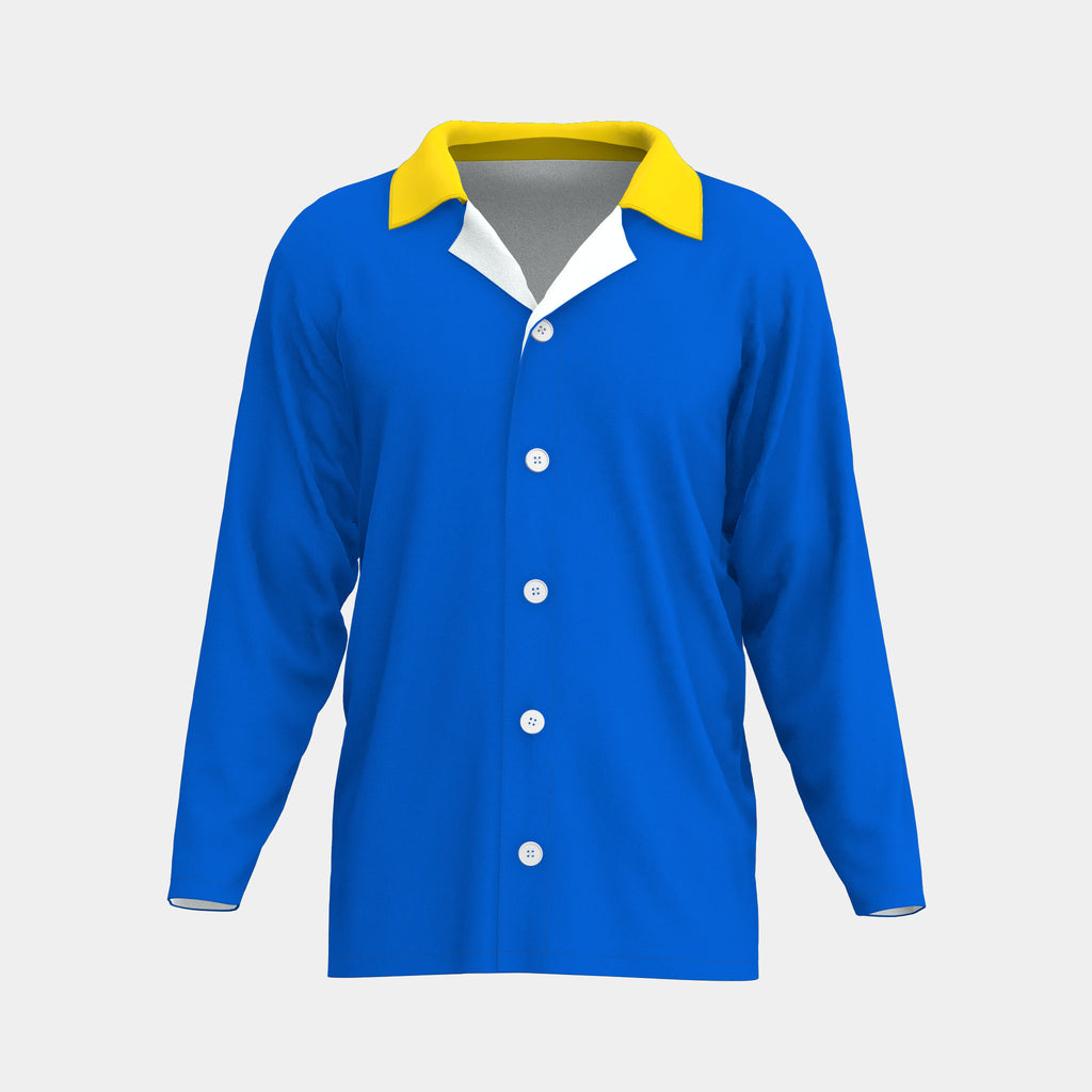 Men's Pajama Top (Long Sleeve) by Kit Designer