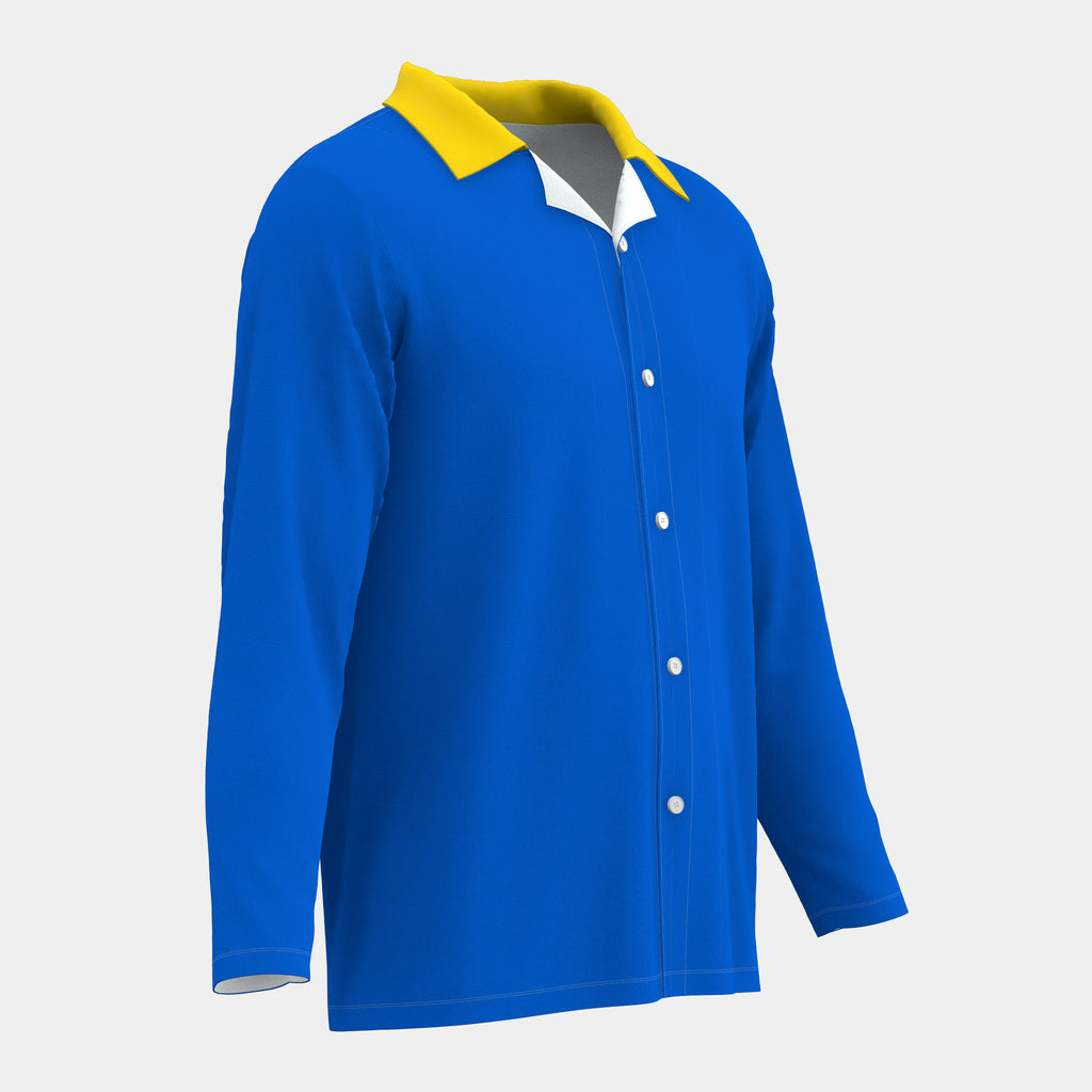 Men's Pajama Top - Long Sleeve (Asian Size) by Kit Designer Pro
