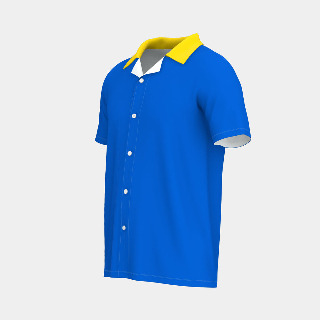 Men's Short Sleeve Pajamas - Top Only (Asian Size) by Kit Designer Pro