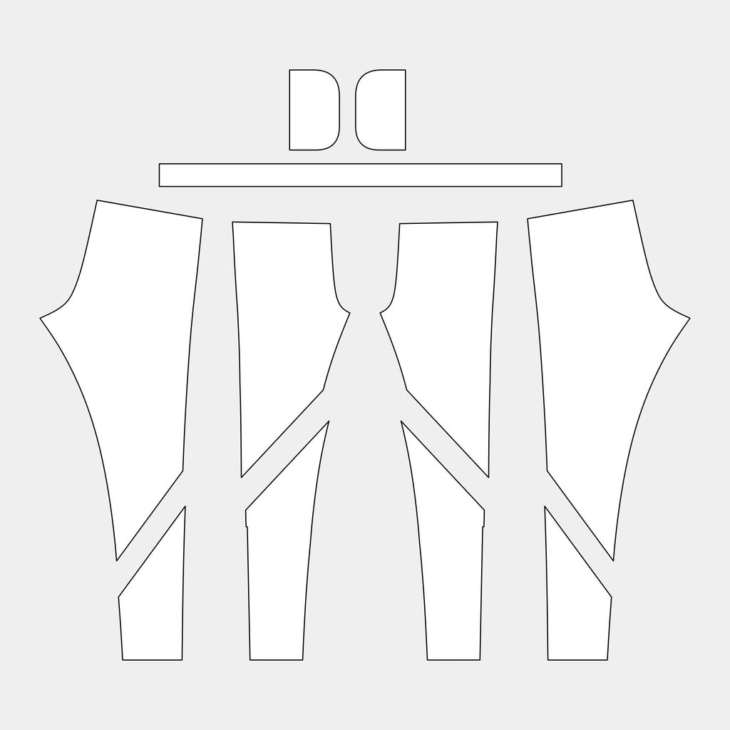 Men's Track Pants Pattern (TC347-MJPZ) by Kit Designer Pro