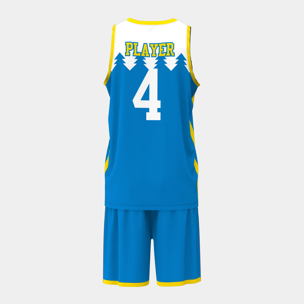 Crushers Basketball Jersey Set by Kit Designer Pro