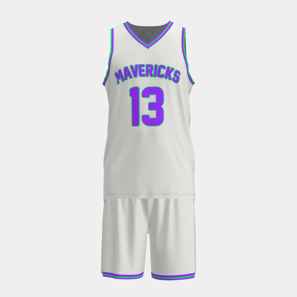Mavericks Basketball Jersey Set by Kit Designer Pro