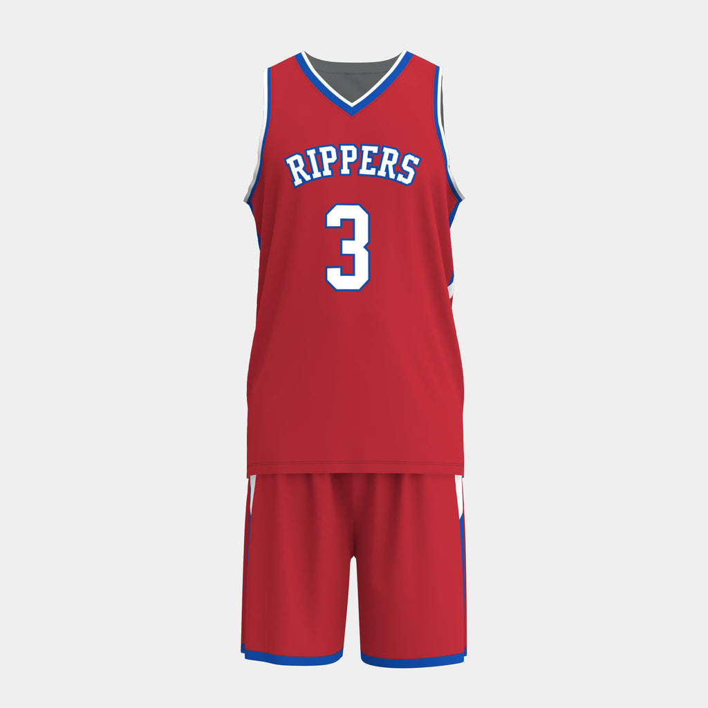 Rippers Basketball Jersey Set by Kit Designer Pro
