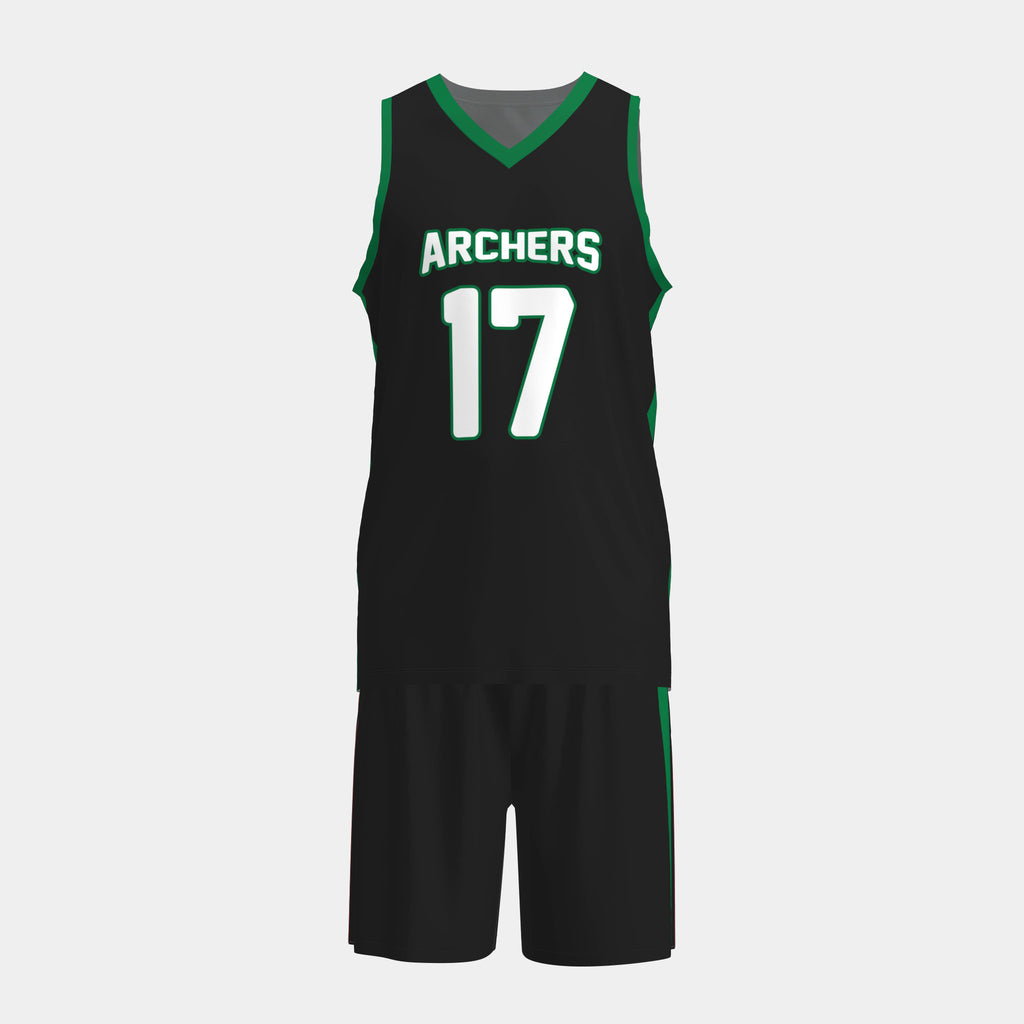 Archers Basketball Jersey Set by Kit Designer Pro