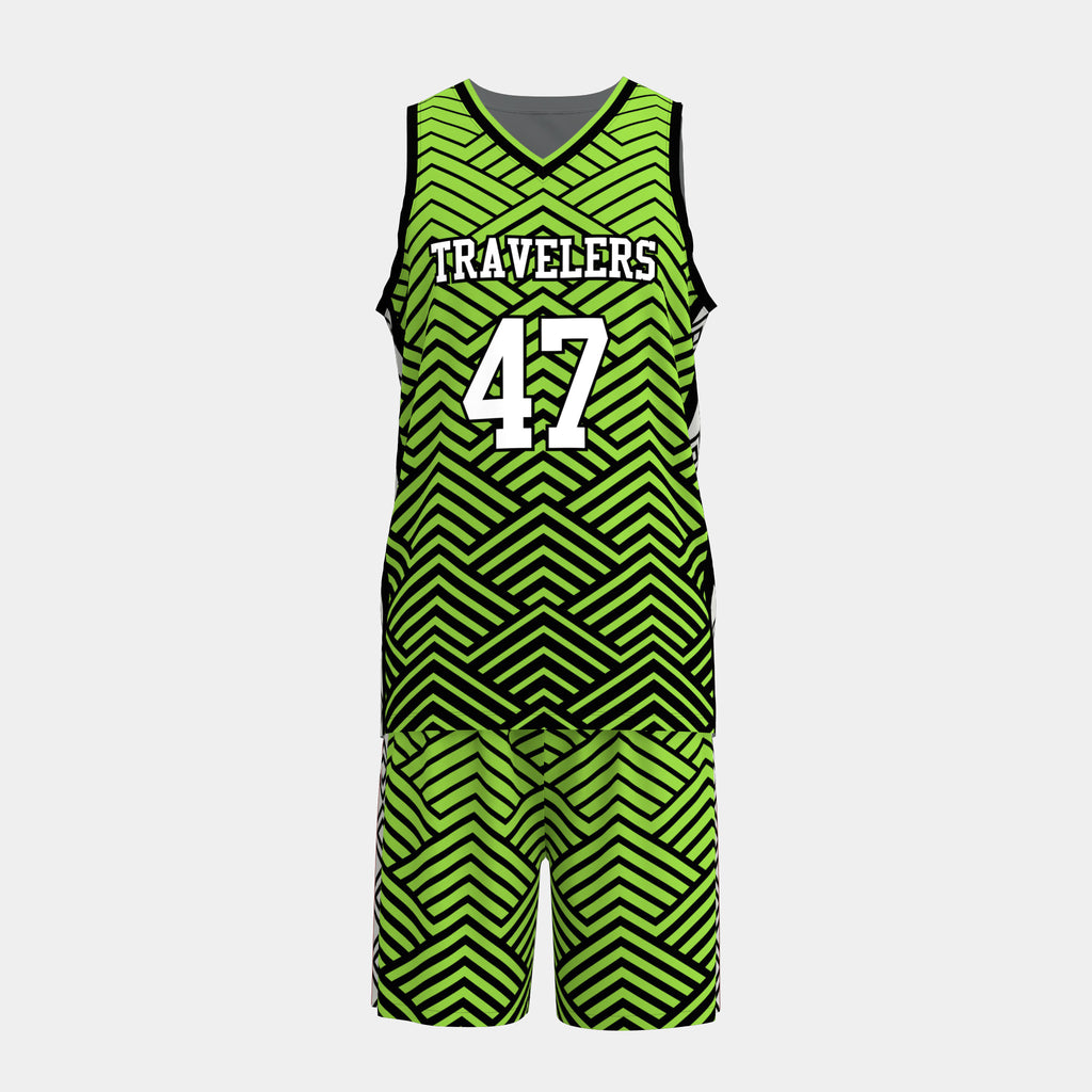 Travelers Basketball Jersey Set by Kit Designer Pro