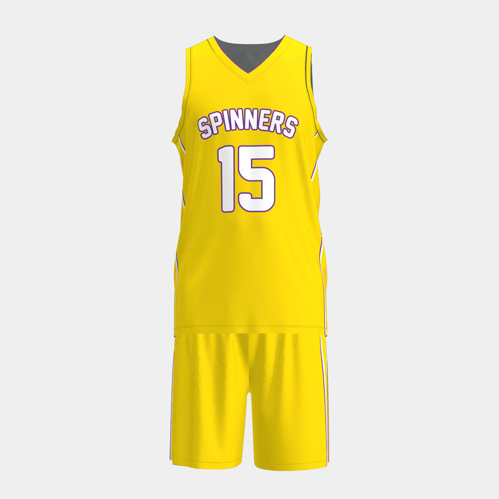 Spinners Basketball Jersey Set by Kit Designer Pro