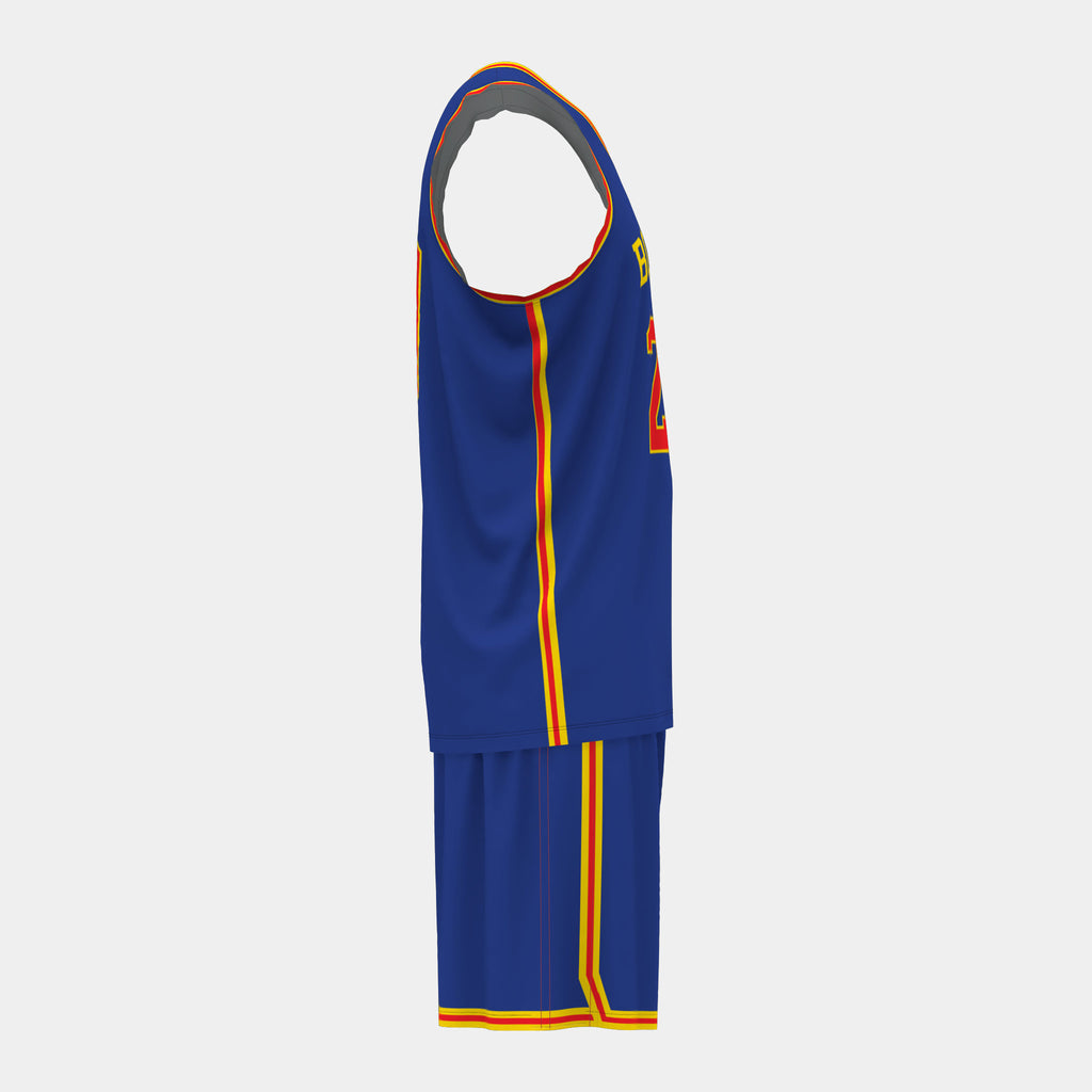 Bobcats Basketball Jersey Set by Kit Designer Pro