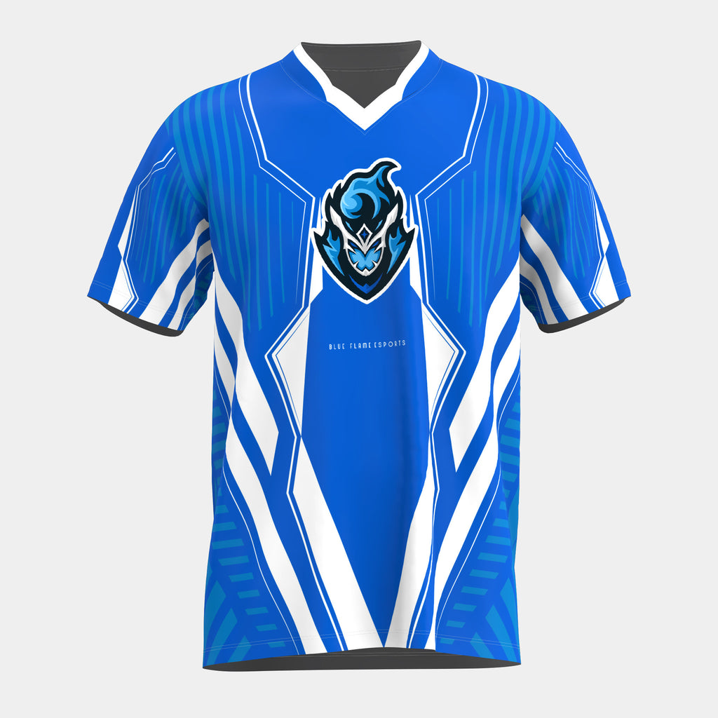 Blue Flame E-sports Jersey by Kit Designer Pro